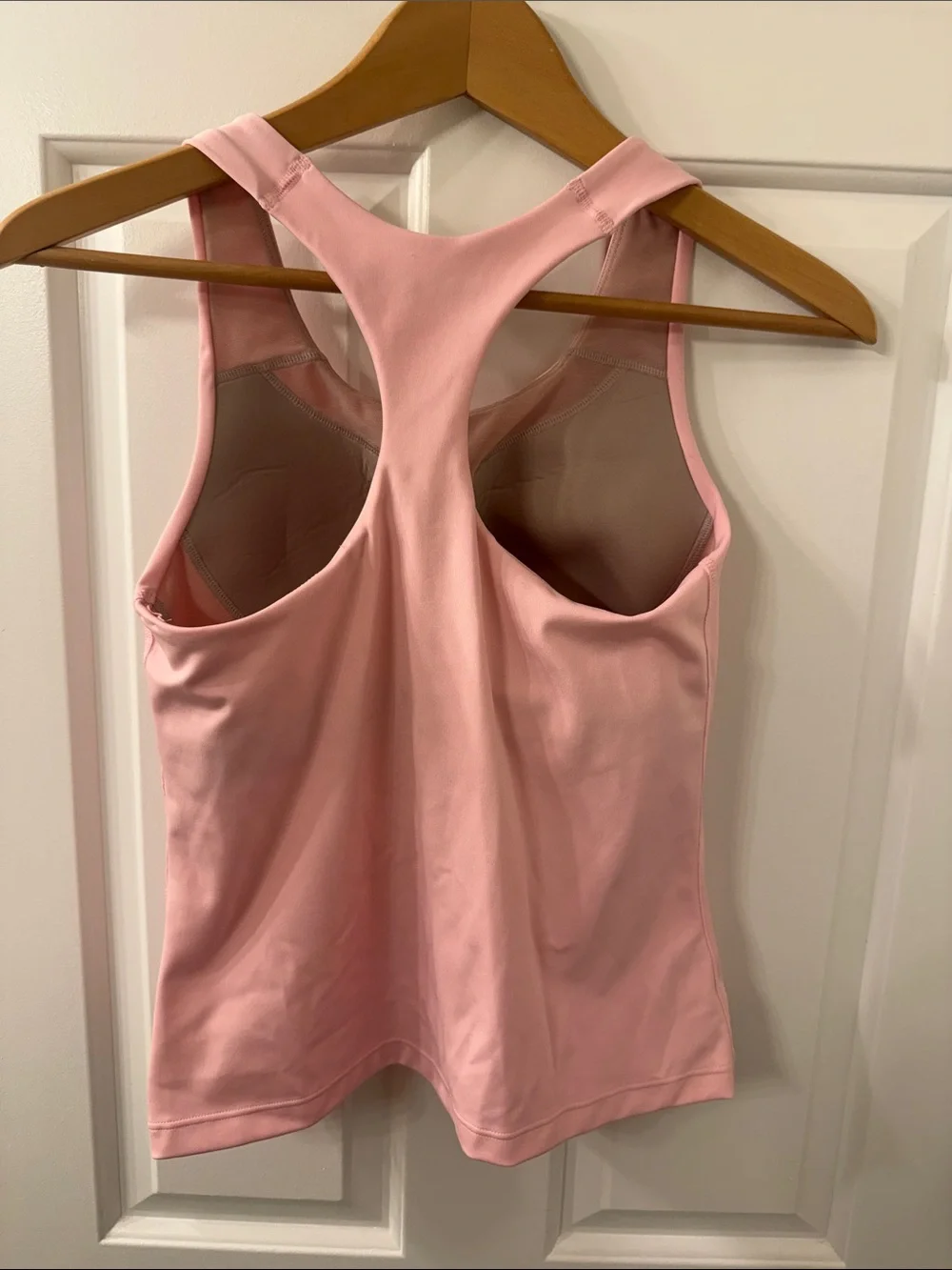 Nike Women's Light Pink Racerback Athletic Tank
